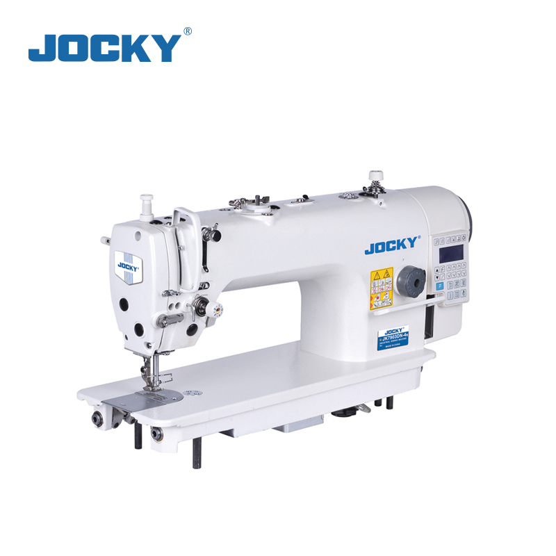 JK7903DN-4 Computerized direct drive needle feeding lockstitch machine, with auto thread trimmer, auto lifting foot