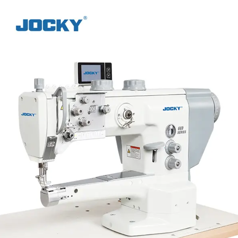 JK669-121226 Computerized single needle compound feed cylinder bed lockstitch sewing machine