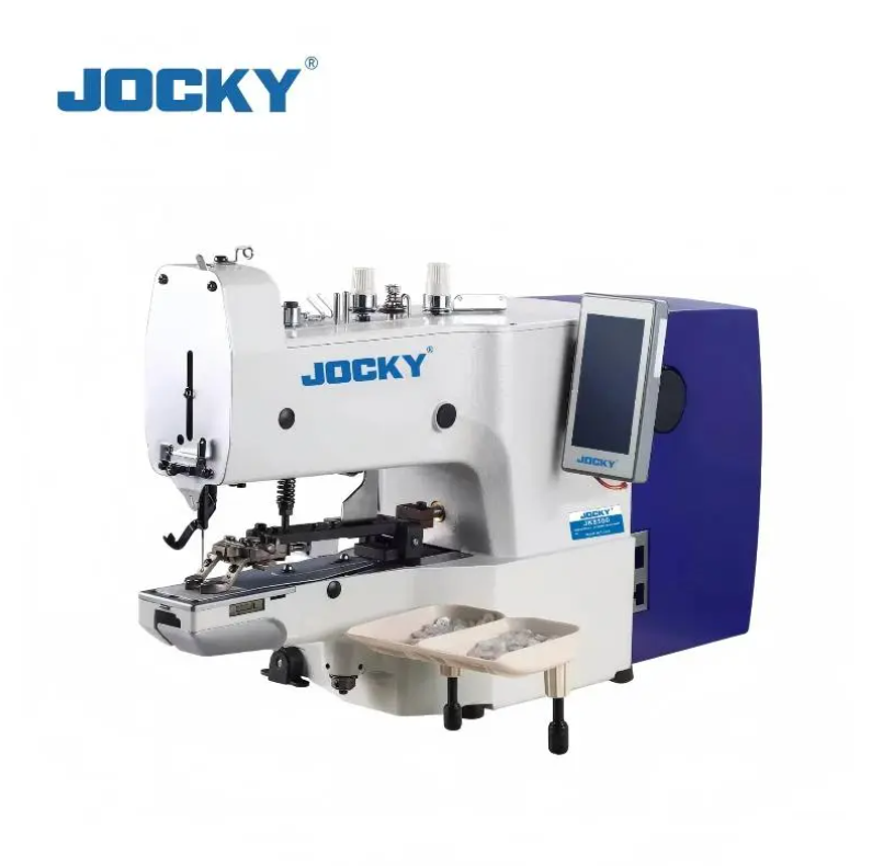 JK1903CS Chain-stitch button attaching machine with three stepper motor