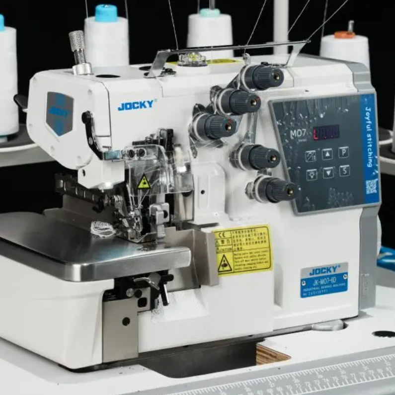 JK-MO7-6D New design 6 thread direct drive overlock sewing machine